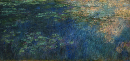 Reflections of Clouds on the Water Lily Pond - Claude Monet
